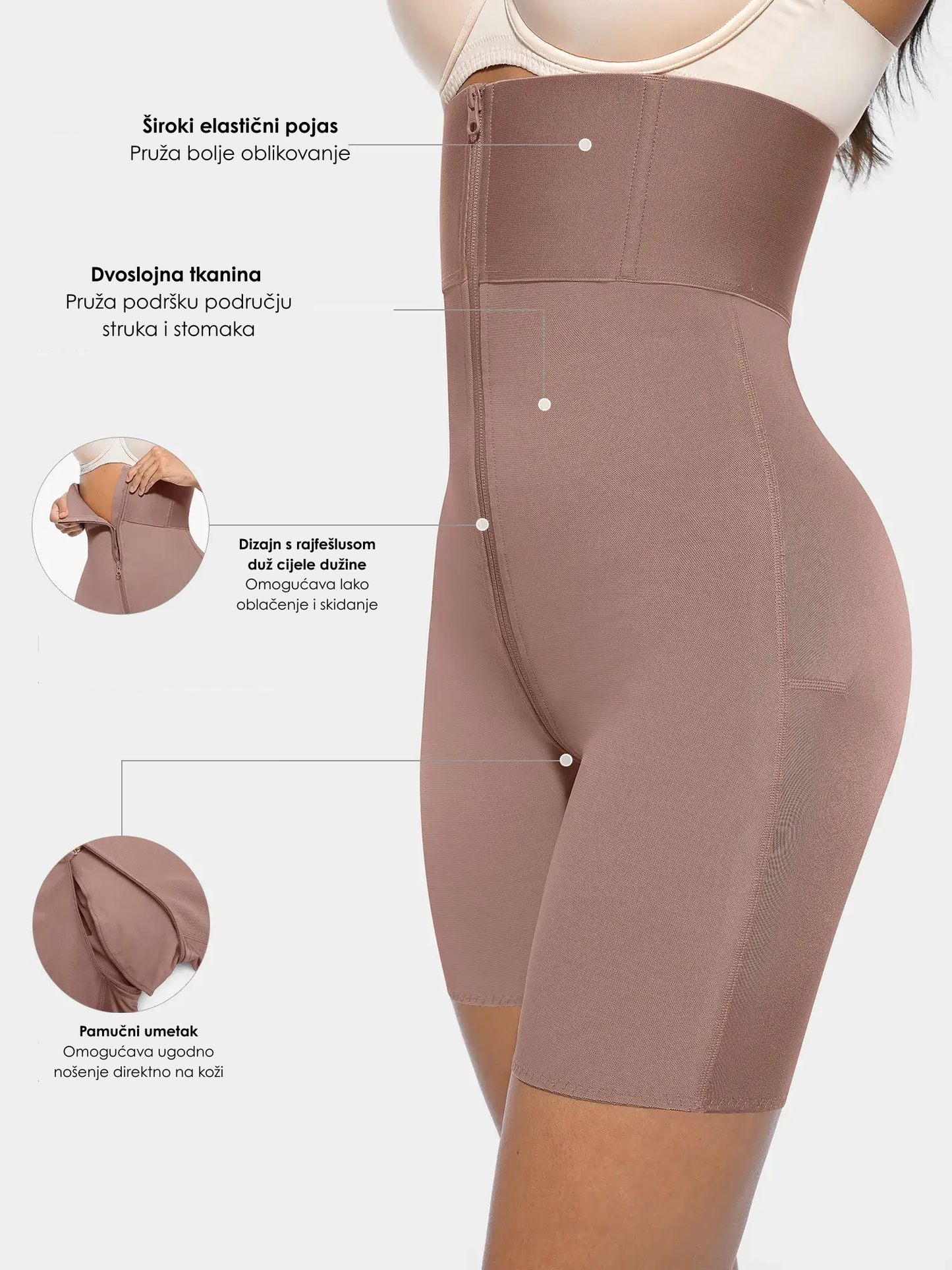 EvaShape™ – Steznik za Oblikovanje Trbuha i  Podizanje Stražnjice