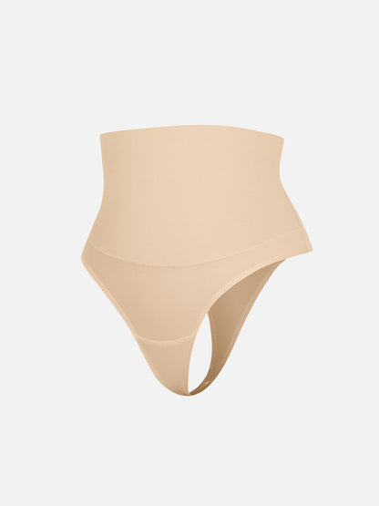 Feelingirl Mid-Waisted Thong Tummy Control Shaper Panties