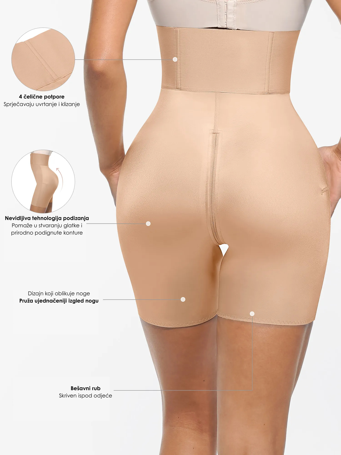 EvaShape™ – Steznik za Oblikovanje Trbuha i  Podizanje Stražnjice