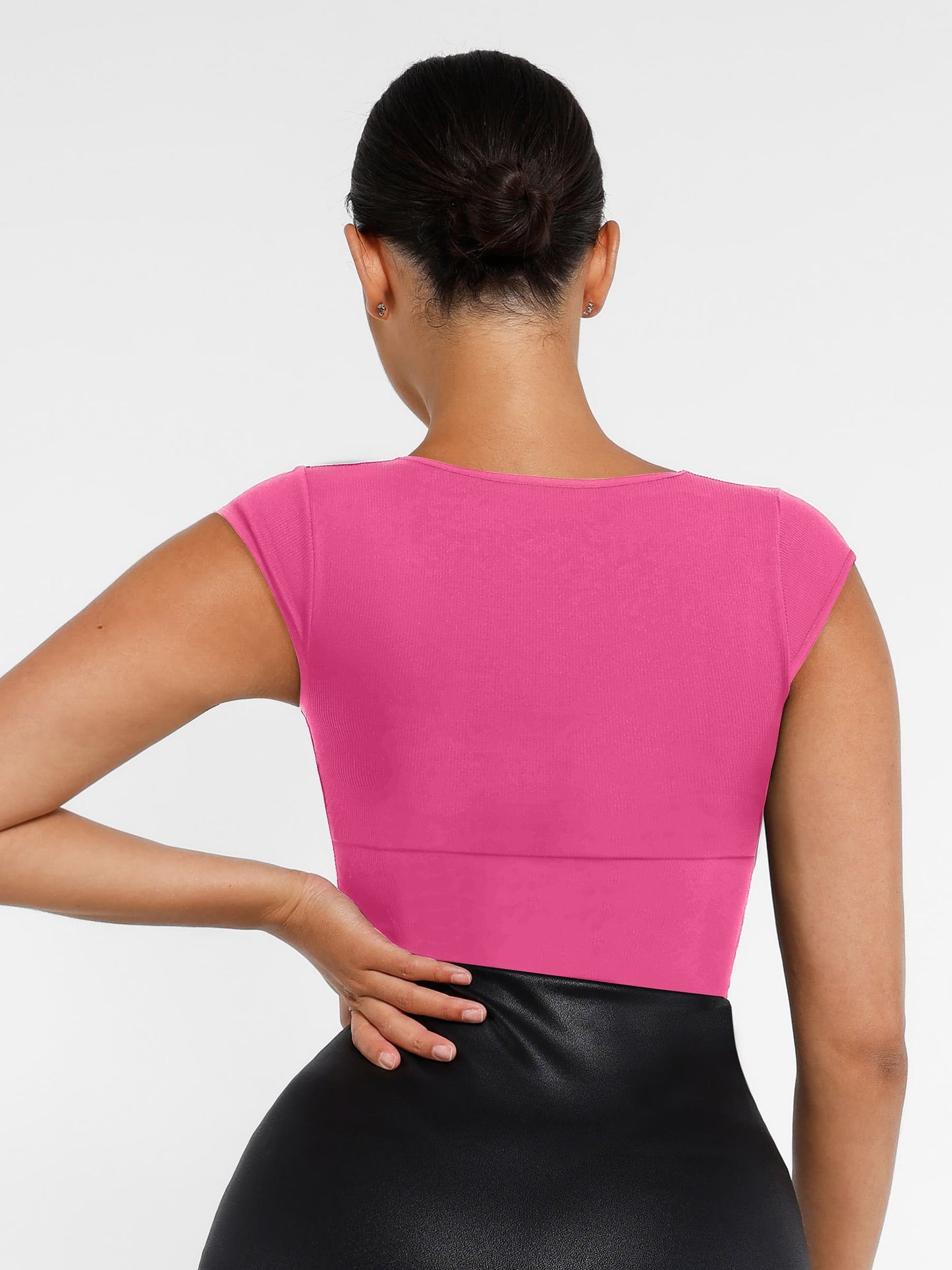 Feelingirl Bodysuit Tummy Control Shapewear Body Shaper Jumpsuit Top Going Out Shirt