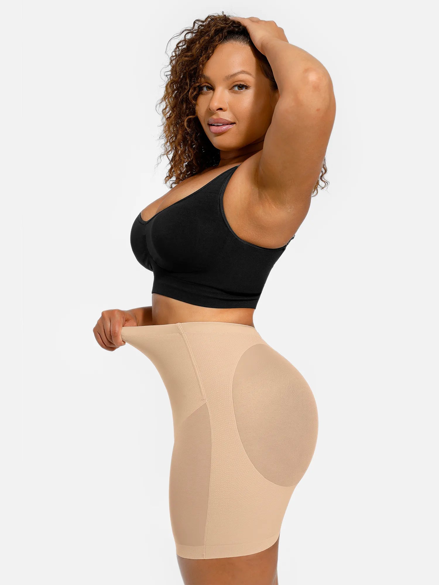 Feelingirl MeshSmooth Slimming Waist Shorts