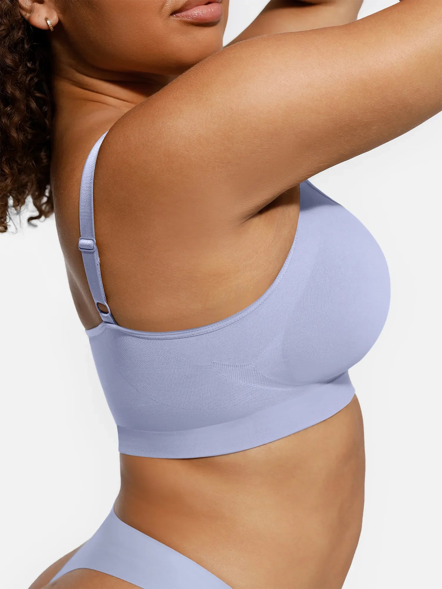 Feelingirl Everyday Wireless Bra Unlined Soft Bra