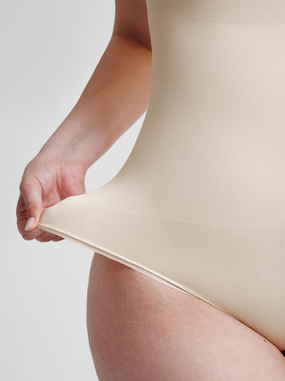 Wholesale🌿 Eco-friendly Seamless Outerwear Belly Control Thong Bodysuit