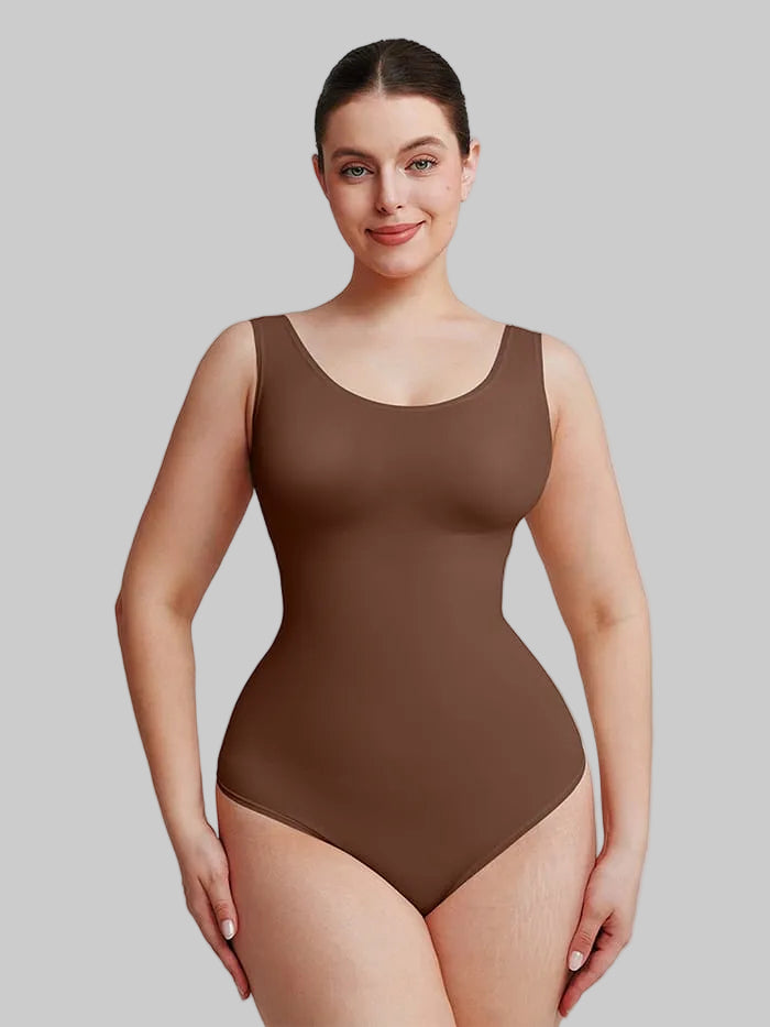Wholesale🌿 Eco-friendly Seamless Outerwear Belly Control Thong Bodysuit