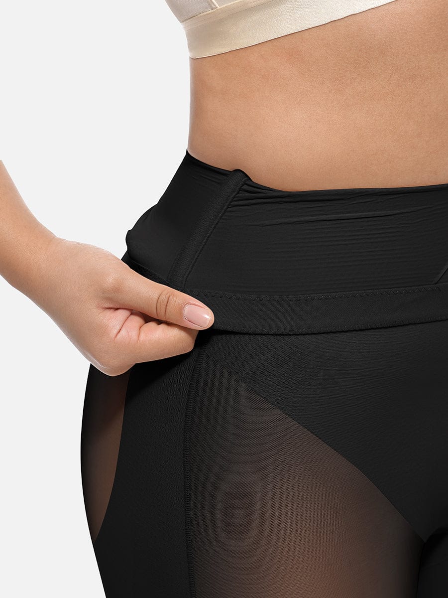Wholesale High-Waisted Butt Lift & Slimming Mid-Thigh Shaper Shorts
