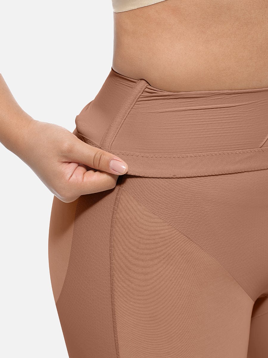 Wholesale High-Waisted Butt Lift & Slimming Mid-Thigh Shaper Shorts