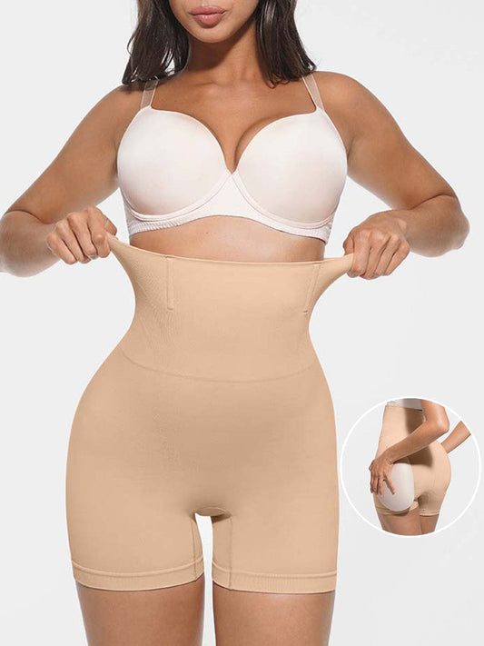 Wholesale High-Waisted Seamless Anti-Slip Waist Anti-Bacterial Lining Butt Lifter