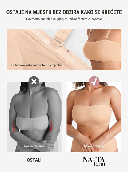 NATTA Lara bandeau grudnjak – detalj (bež)